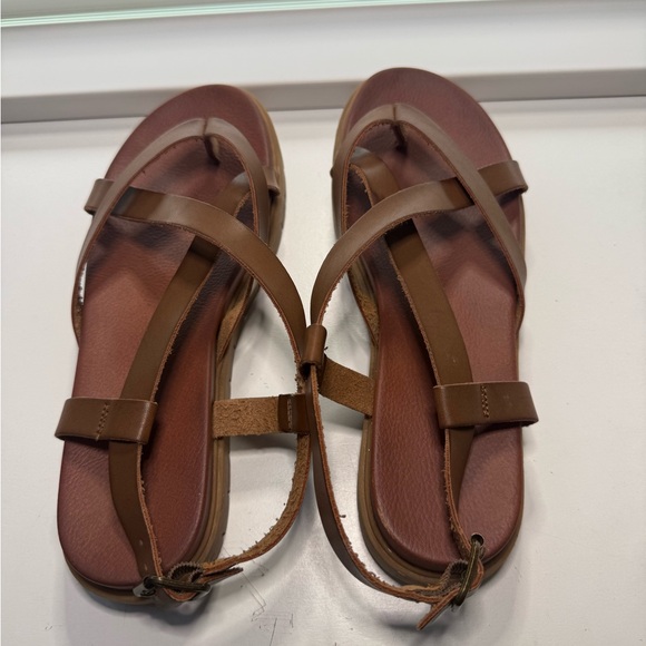 MIA Shoes - Women’s MIA Brown Strappy Sandals 8